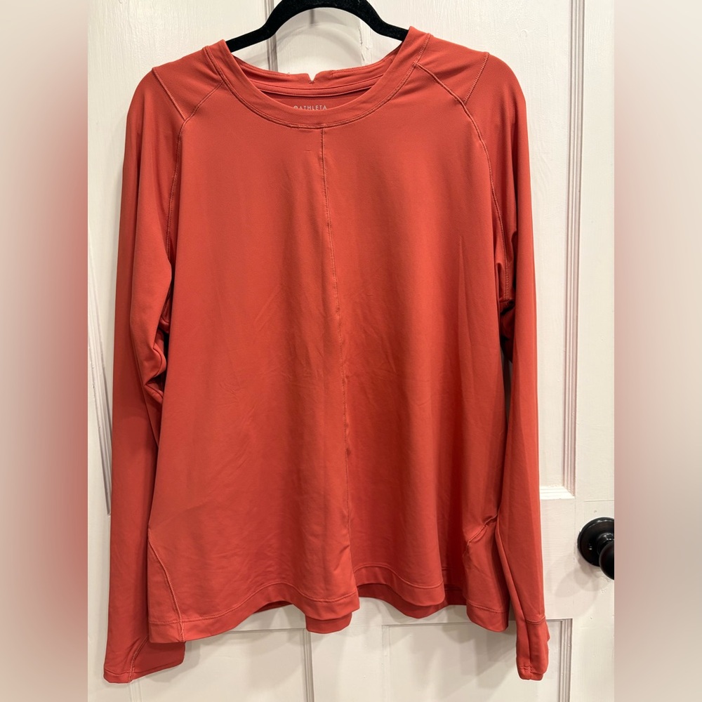 Athleta Sunchaser Top in Orange